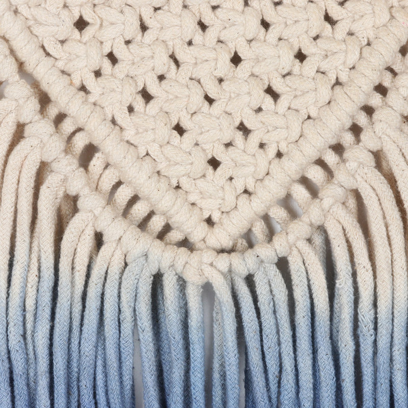 Suspension murale en coton Bungalow Rose