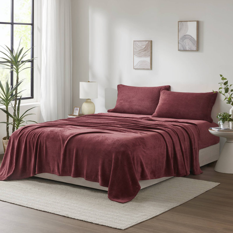 Ensemble de draps en tricot de coton toutes saisons, King Duvet Cover + 3 Additional Pieces, Taupe
