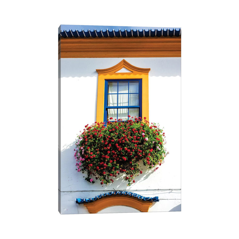 Portugal, Aveiro. Maisons colorées. par Terry Eggers - Photographie sur toile tendue, H 18 po x l 12 po x 1,5 po