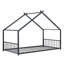 Lit en métal pour chambre d'amis Christenson-865696182-865696185