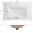 Blue 30" Freestanding Bathroom Vanity With Dual System, Spill Hole And -Proof Structure Ceramic Sink, Extension Drawers, Soft Close Slides, Fluted Design Smart Storage Innovation-1776649239