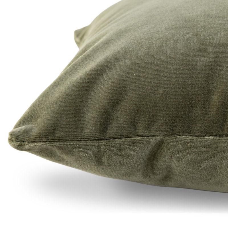 Moira Pillow Cover & Insert, Bolster 12"H x 28"W, Surrey Sage