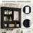 Bathroom Wall Cabinet with Mirror-1988918916