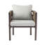 Fauteuil de patio confortable en métal de style moderne pour les espaces extérieurs
