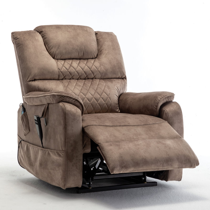 Fauteuil inclinable électrique Power Lift, Beige/brun