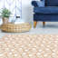 Ameno Geometric Vinyl Indoor / Outdoor Area Rug-24399433