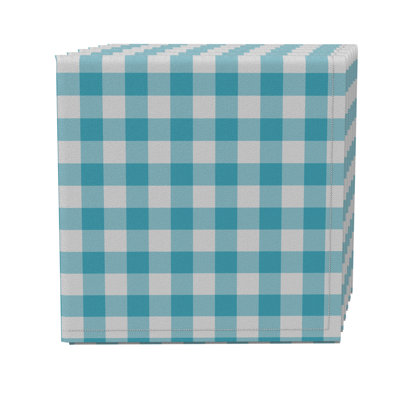 Cotton Twill Gingham Square Napkin