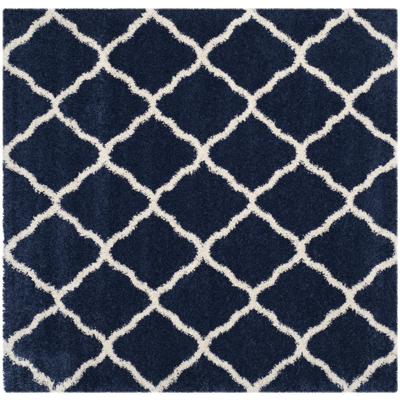 Tapis à poils longs Ariauna, Carré 5 pi 3 po