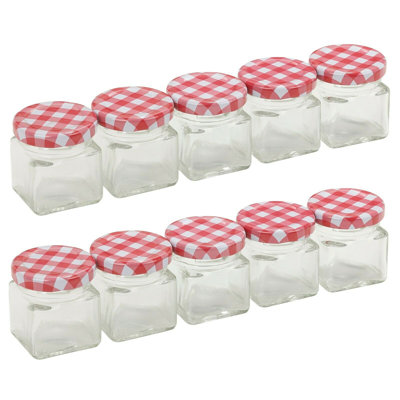 Glass Jar - Set of 5