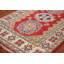 Tapis décoratif rouge Kazak 2 x 3