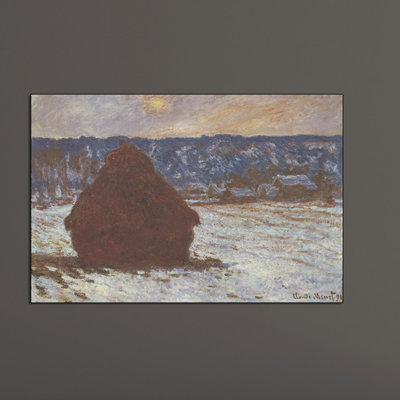 Claude Monet - Wrapped Canvas Painting