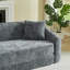 Fauteuil inclinable convertible incurvé de 87 po-618464468