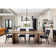 Aube 6 - Light Dimmable Modern Linear Chandelier