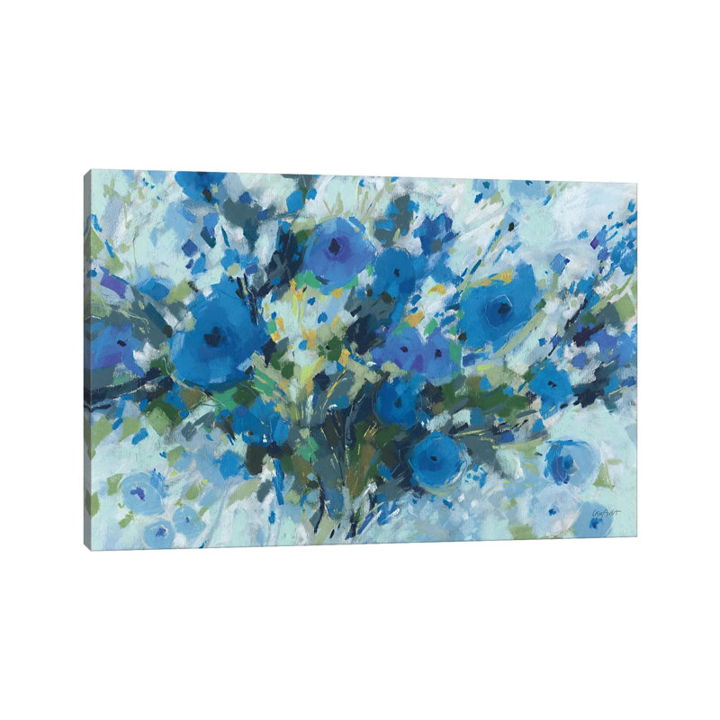 Blueming I Landscape by Lisa Audit - Painting on Canvas, Wrapped Canvas, 101.6cm H x 152.4cm W x 3.81cm D