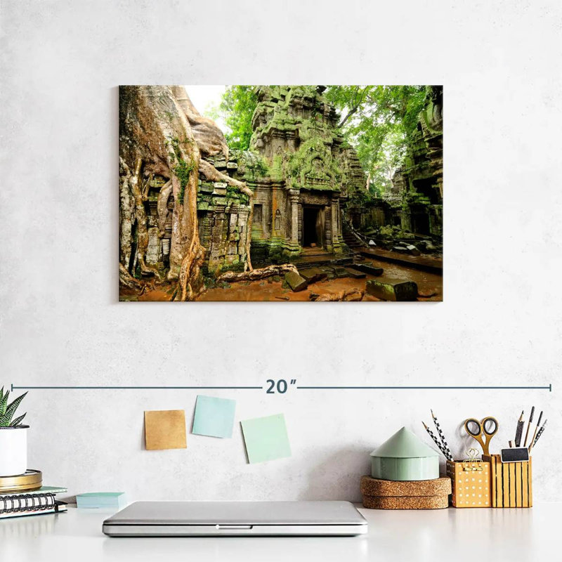 Adella Ta Prohm Temple, 8" H x 12" W