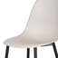 Aspen Gloss White Sintered Stone Rectangular Table and 4 Curve Plastic Chairs - Modern Dining Set-2066486541