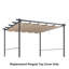 Aoodor Pergola Replacement Canopy-114884132-114884131