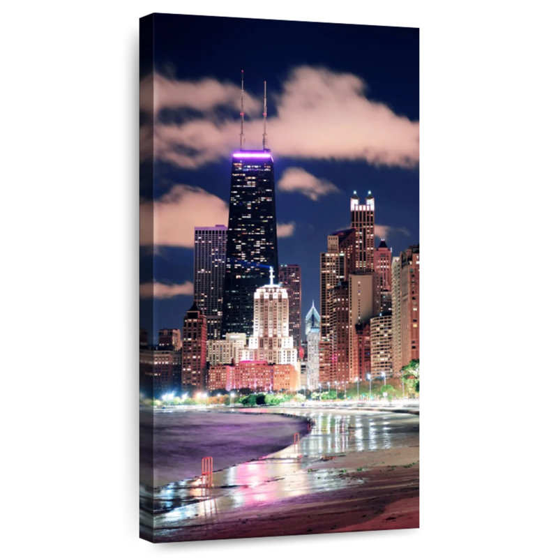 Gratte-ciel de Chicago, H 24 po x l 12 po