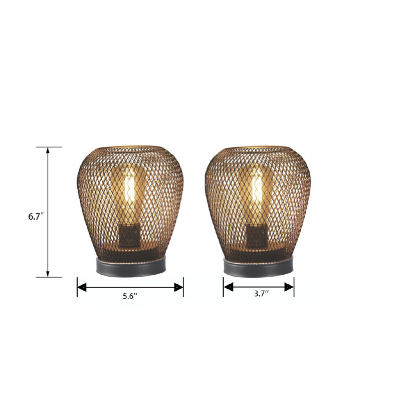 6.7'' Battery Powered Outdoor Table Lamp
