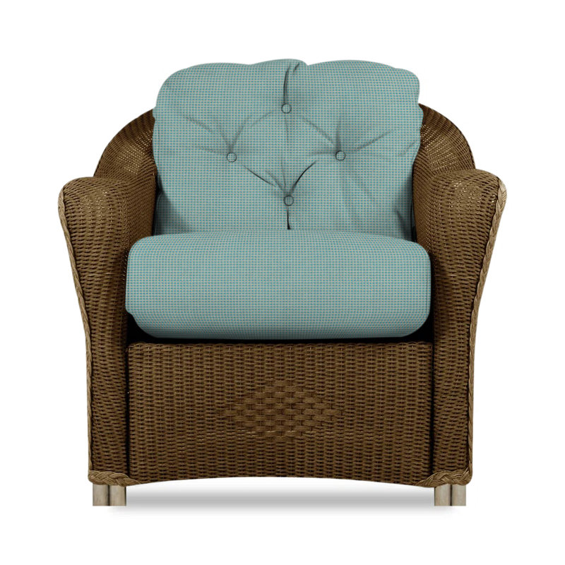 Reflections Outdoor Lounge Chair, Fife Aruba, Bark