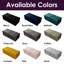 Alakay 102cm Wide Rectangle Striped Ottoman Storage Box with Hydrolic Arm-2047666046
