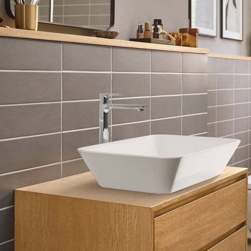Rebris E Single Hole Bathroom Faucet