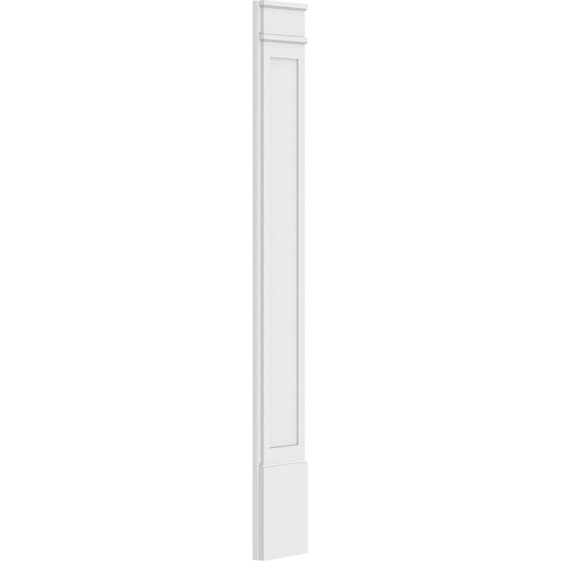 Pilâtre en PVC TruCraft (la paire), H 82 po x l 4 po x P 2 po, Base et chapiteau décoratifs