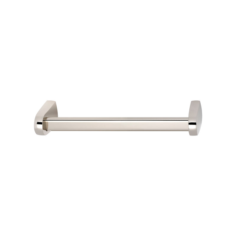 Euro Towel Bar, Polished Nickel