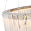 Lustre circulaire Roselle - laiton antique