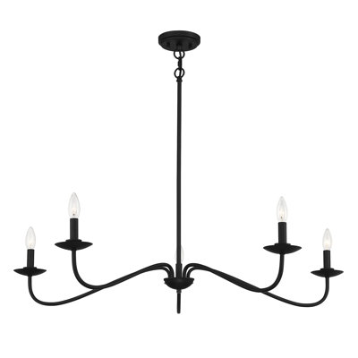 Abigeal 5-Light Dimmable Candle Style Chandelier