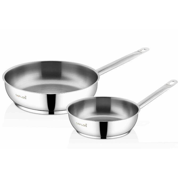 Electric Skillet By Cucina Pro - 18/10 Stainless Steel, Frying Pan