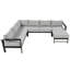 Canapé modulaire de patio avec coussins-1926413687