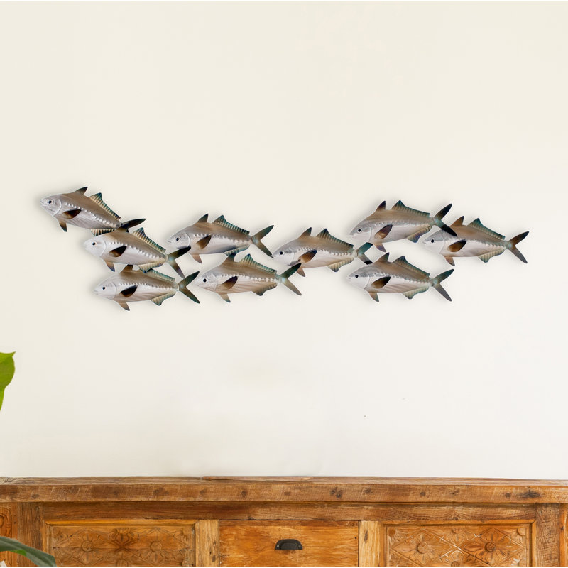 Handmade Coastal Landscape & Nature Wall Decor on Metal