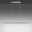 Hedgevale 3 - Light Wood LED Kitchen Island Pendant