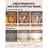 3 Packs Under Cabinet Led Light Wireless Motion Sensor With Remote
