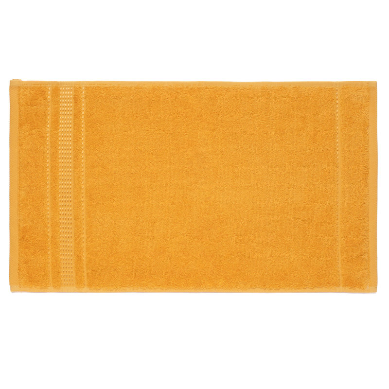 Melissa Yellow Turkish Cotton Hand Towels Set of 2