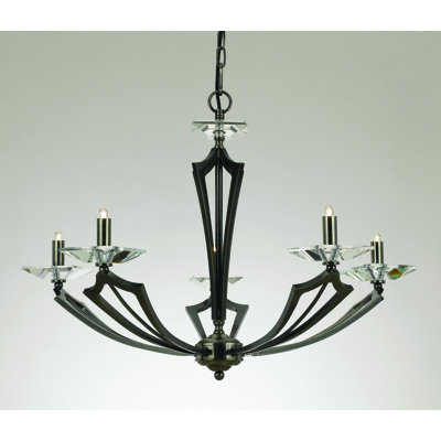 Hillsboro 5 - Light Candle Chandelier
