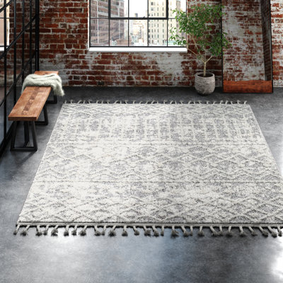 Tapis gris clair Tristian