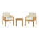 Aamori 2 - Person Patio Conversation Sets with Cushions