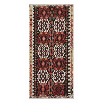 One-of-a-Kind 6' X 12'9" Hand Knotted Area Rug
