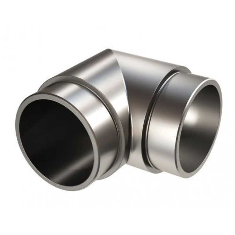 Aress B52 Anodized Aluminum Handrail Angle with Steel Look
