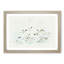 Flock of Seagulls over the Sea in Abstract - Picture Frame Graphic Art Print-55730700-55730701