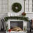 Faux Lighted Pine Plastic 30'' Wreath