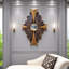 Diamond Solid Wood Mirror