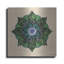 Art mural en métal luxueux «Mandala 2» par Stellar Design Studio, 12 po x 12 po-101674006