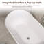 Baignoires de trempage autoportantes en acrylique 67 po