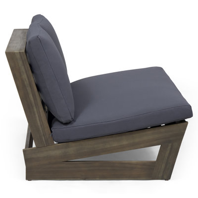 Causeuse large avec coussins 43 "Louise