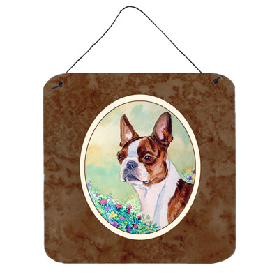 Décoration murale boston terrier