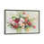 Toile encadrée de bois rustique foncé