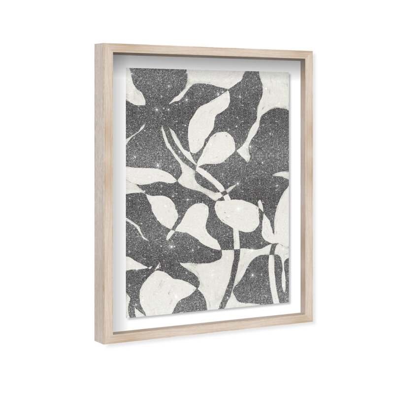 Inverted Nature Print by Oliver Gal, 16.5"H x 11.5"W, Natural Oak Shadowbox